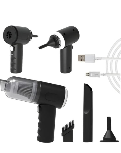 3-in-1 Air Duster & Vacuum Cleaner – Wireless & Powerful